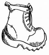 Clipart Boots Boot Clip Hiking Work Camping Cliparts Camp Outline Shoes Measles Baby Cowboy Library Booties Bootcamp Bootie Snow Rain sketch template