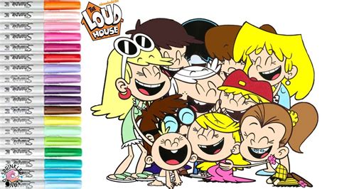 loud house lily coloring pages