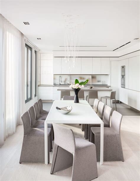 Penthouse Homes With A Classic Appeal Minimalist Dining Room Modern
