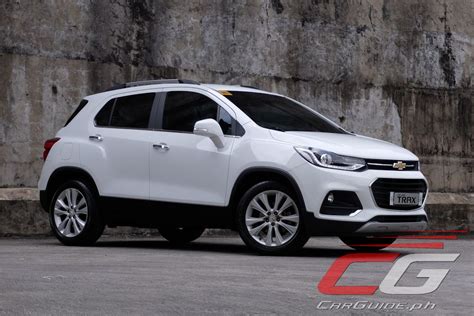review  chevrolet trax  lt carguideph philippine car news