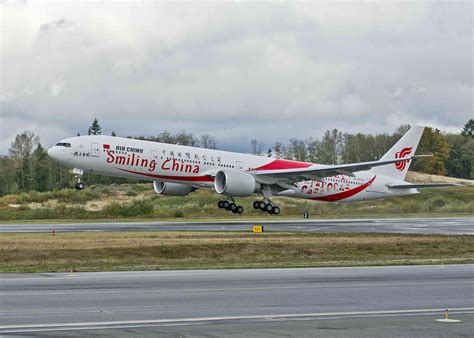 air china takes delivery  boeing  er  special livery airlinereporter airlinereporter