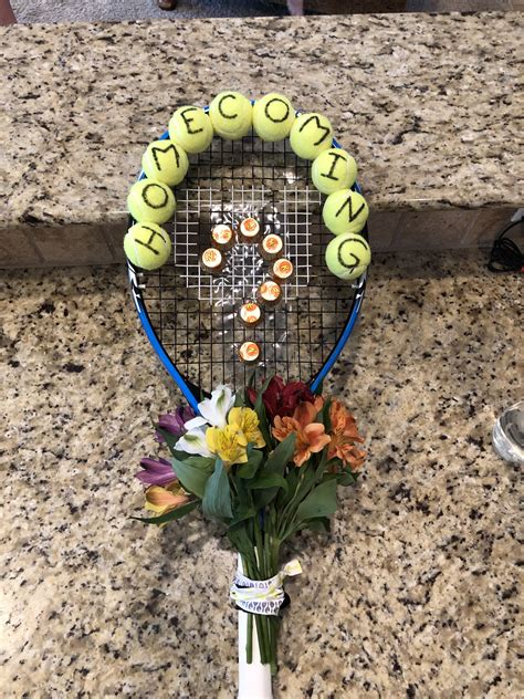 homecoming    tennis player  cute hoco proposal hoco