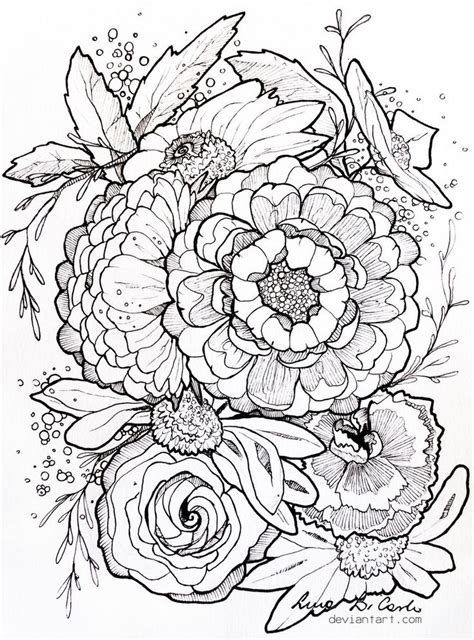 flower coloring images  pinterest coloring books coloring