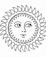 Coloring Sun Creativity Ages sketch template