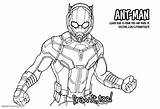 Ant Man Coloring Pages Kids Printable Adults sketch template