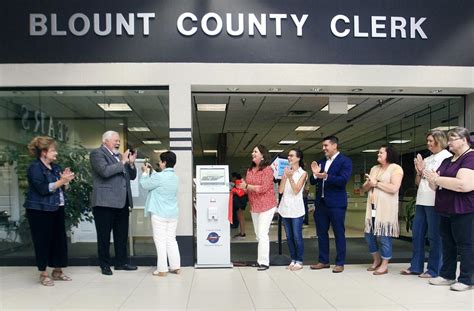 Blount County Clerk S Office Now Offers Self Service Kiosks For Auto