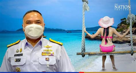 It S A Free World Thai Navy Removes Bikini Ban Sign From Island