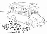 Bus Coloring Pages Driver Wheels Getdrawings sketch template