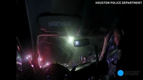 Houston Police Video Shows Minutes After Shooting