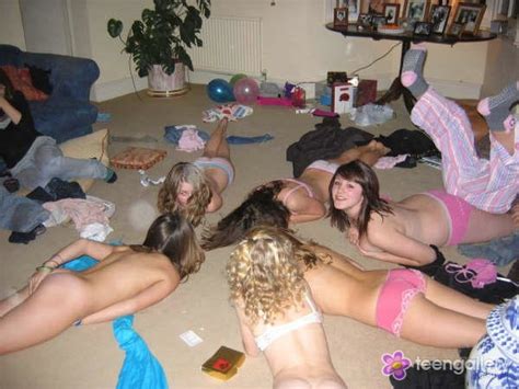 lesbian sleepover slumber party