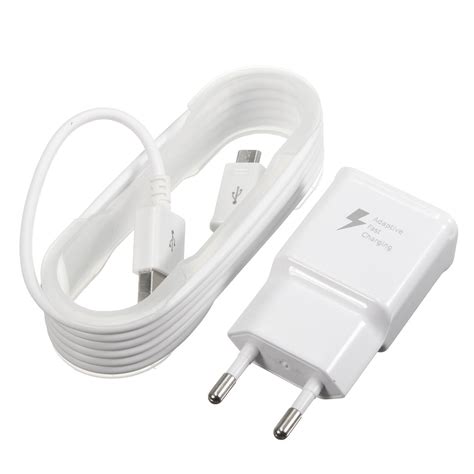 eu   micro usb fast charger charging cable adapter  android