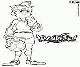 Inazuma Eleven Mark Evans Coloring Pages Oncoloring sketch template