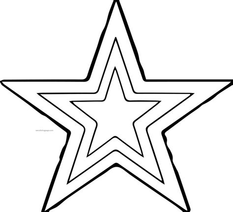 printable coloring stars coloring pages