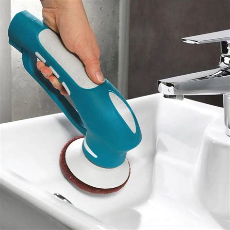 lanlan household handhold electric cleaning machine oil stain cleaning brush scrubber