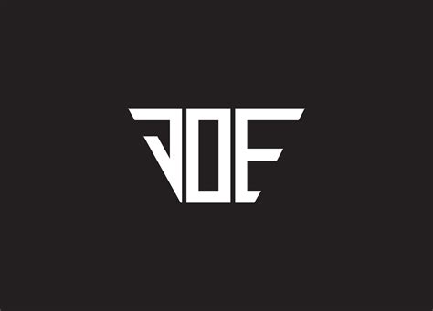 logotipo de la empresa de diseno del logotipo de joe  vector en