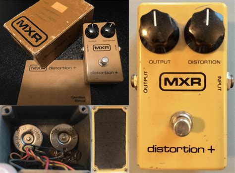 mxr distortion  gear page