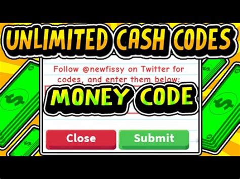 unlimited adopt  money codes august  infinite cash hacks roblox youtube