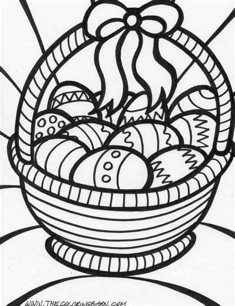easter coloring pages  large images