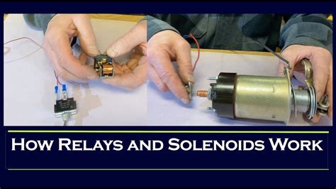 relays  solenoids work youtube