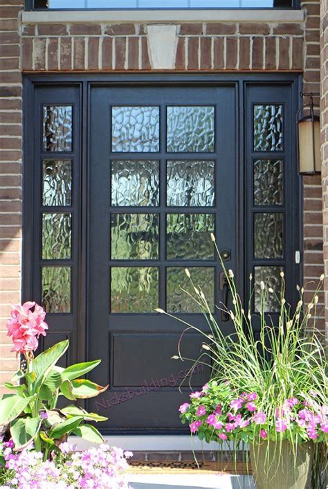 dark gray front door   series  glass panels front door entrance front door colors front