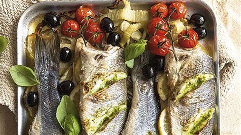 Mediterranean Sea Bass Recipe Sea Bass Recipes Recipes Sea Bass