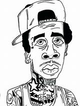 Wiz Coloring Lil Wayne Pages Khalifa Getcolorings Portfolio Getdrawings sketch template