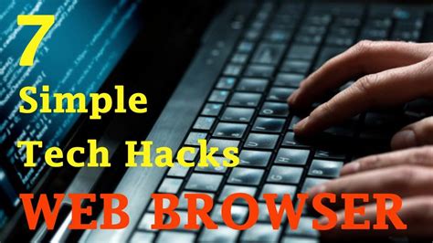 simple tech hacks   web browser computer antivirus software cyber security