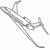 Kolorowanki Gulfstream Samoloty G650 Darmowe Thecolor Airplanes Aircraft sketch template