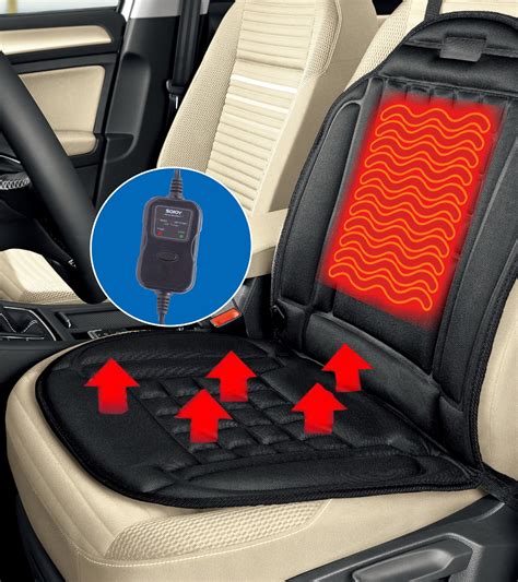 universal  thickening heated car seat heater heated cushion warmer black sojoy walmartcom