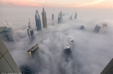 dubai   sky phenomenon     year transforms arab state   cloud city