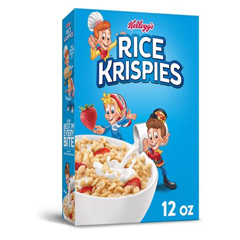 kelloggs rice krispies breakfast cereal original  oz walmart