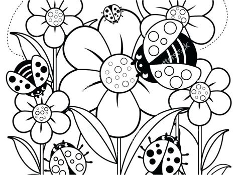 coloring large flower coloring page big flowers  print astonishing