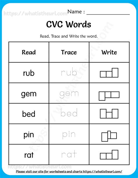 cvc words reading materials    guro tayo tracing images
