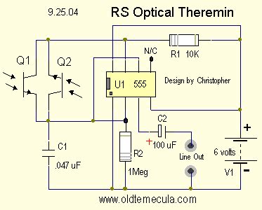 build  optical theremin theremin electronics basics guitar effects