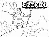 Bible Heroes Ezekiel Coloring Pages Bundle Pack Preview sketch template
