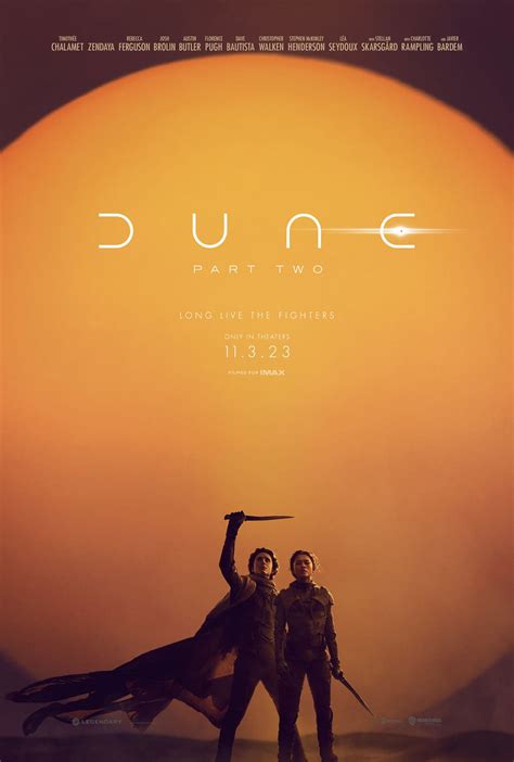 dune part   poster  released trailer drops tomorrow
