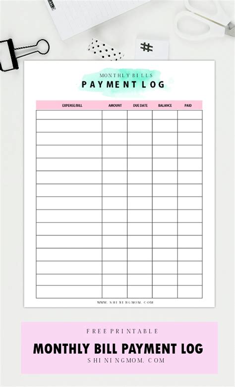 bill payment template  quost