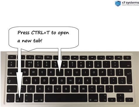 open   tab    keyboard cf systems