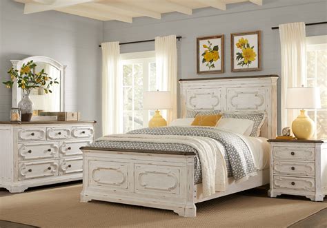 lindenwood white  pc queen panel bedroom king bedroom sets bedroom