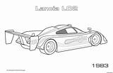 Coloring Lancia Pages Lc2 1983 Printable Print sketch template