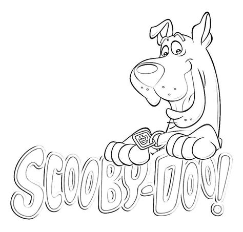 Free Printable Scooby Doo Birthday Coloring Pages Wickedgoodcause