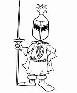 Coloring Knight Jousting Mask Wear Stick Pages sketch template