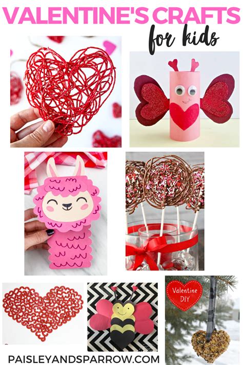 valentines day crafts  kids paisley sparrow