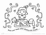 Coloring Pages Germs Germ Color Printable Getcolorings sketch template