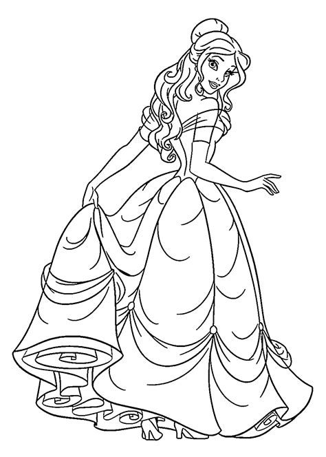 beauty   beast coloring pages  pictures print color craft