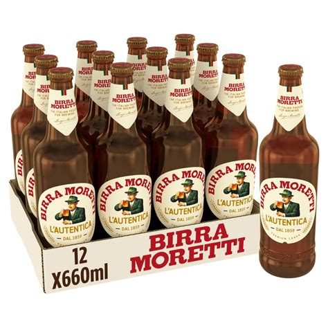 birra moretti lager beer ml bottle bestway wholesale
