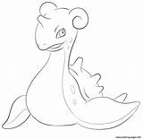 Lapras Coloring Pokemon Pages Draw Printable Info Easy Print Drawing Color Designg sketch template