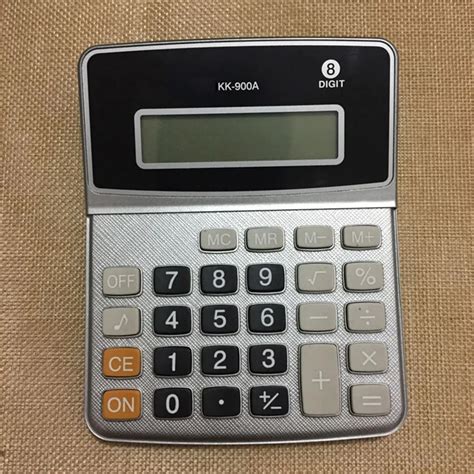 digits display business electronic calculator  button battery  dja  calculators