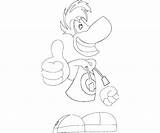 Rayman Coloring Pages Legends Getcolorings Printable sketch template