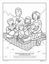 Family Coloring Happy Pages Getcolorings Families Printable Color sketch template